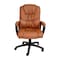 Flash Furniture 400 lb. Big & Tall Brown LeatherSoft Office Chair CX-1179H-BR-GG - alternate 4